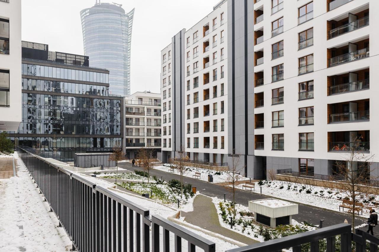 Modern Apartments With Access To The Pool Near Rondo Daszynskiego Station Варшава Экстерьер фото